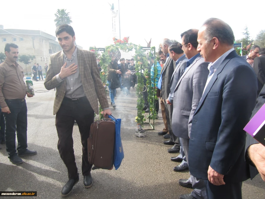 اعزام  اردو ی راهیان نور دانشجو معلمان دانشگاه فرهنگیان مازندران  2