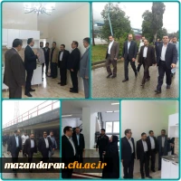 بازدید دکتر احمدی لاشکی و دکتر کسائیان از مرکز آموزش عالی نوشهر  2
