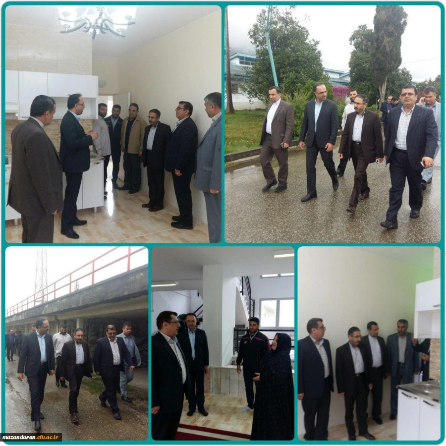 بازدید دکتر احمدی لاشکی و دکتر کسائیان از مرکز آموزش عالی نوشهر  2