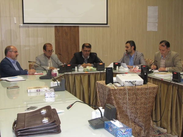 جلسه بررسی اعلام نیاز استان  در خصوص رشته های درسی