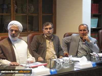 جلسه کمیته هیات امناء استان مازندران به ریاست استاندار محترم مهندس اسلامی