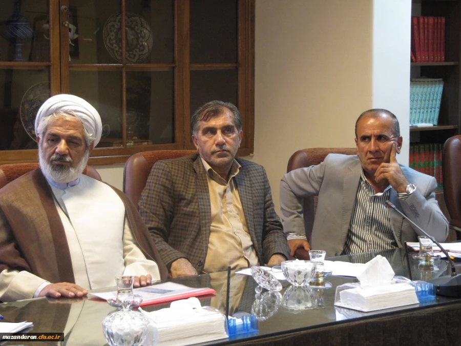 سومین جلسه هیات امنا دانشگاه فرهنگیان استان مازندران