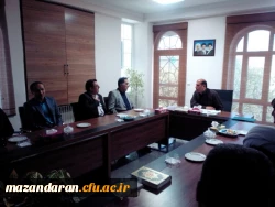 دیدار دکتر کسائیان با فرماندار شهرستان ساری جناب آقای عباسعلی رضایی