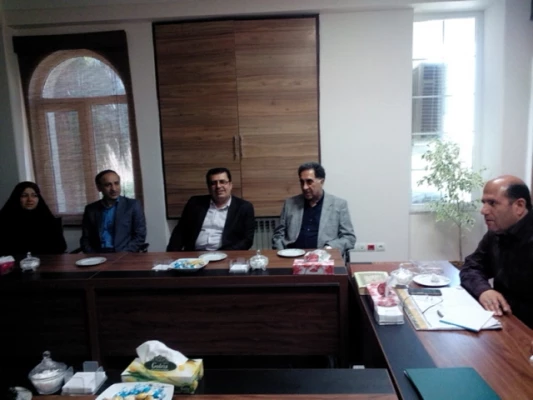 دیدار دکتر کسائیان با فرماندار شهرستان ساری جناب آقای عباسعلی رضایی