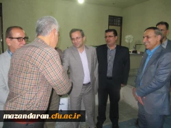 باحضور دکتر طاهری نیا معاونت پژوهشی دانشگاه فرهنگیان انجام شد:
بازدید از روند برگزاری امتحانات پایان نیم سال تحصیلی 96-97