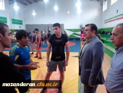 در آستانه اعزام کشتی گیران دانشگاه فرهنگیان به شیراز صورت گرفت:
دیدار ریالایان دکتر کسائیان و ولدی با مربی و کشتی گیران دانشگاه فرهنگیان در مسابقات ورزشی دانشجویان وزارت علوم تحقیقات و فناوری