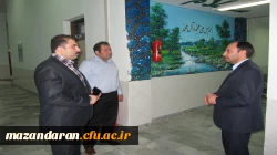 بازدید سرپرست مرکز هوشمند سازی دانشگاه فرهنگیان از پردیس دکتر شریعتی ساری