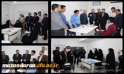 بازدید سرپرست مدیریت امور پردیس های استان مازندران از آغاز مصاحبه نیروهای پیمانی آموزش و پرورش سال 97