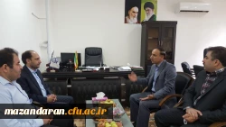 بازدید جناب آقای مهندس رضایی سرپرست مرکز هوشمند سازی از دانشگاه فرهنگیان مازندران