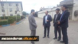 بازدید جناب آقای مهندس رضایی سرپرست مرکز هوشمند سازی از دانشگاه فرهنگیان مازندران