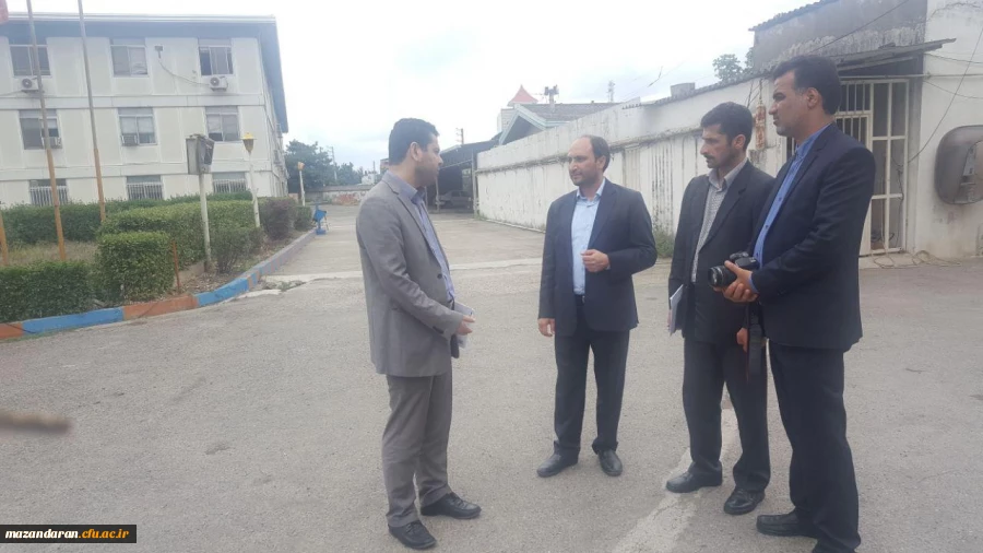 بازدید جناب آقای مهندس رضایی سرپرست مرکز هوشمند سازی از دانشگاه فرهنگیان مازندران