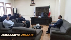 بازدید جناب آقای مهندس رضایی سرپرست مرکز هوشمند سازی از دانشگاه فرهنگیان مازندران