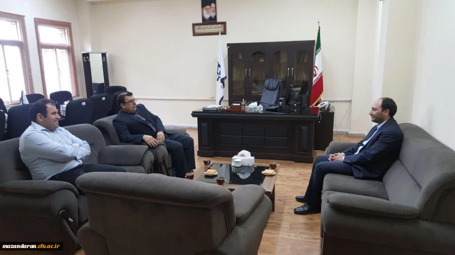 بازدید جناب آقای مهندس رضایی سرپرست مرکز هوشمند سازی از دانشگاه فرهنگیان مازندران