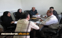 برگزاری چهارمین جلسه کمیته آسیب شناسی کارورزی دانشگاه فرهنگیان مازندران