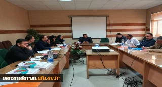 در پردیس حضرت صدیقه طاهره (س) ساری برگزار شد:
سومین جلسه شورای نظارت و ارزیابی دانشگاه فرهنگیان مازندران در سال 1397