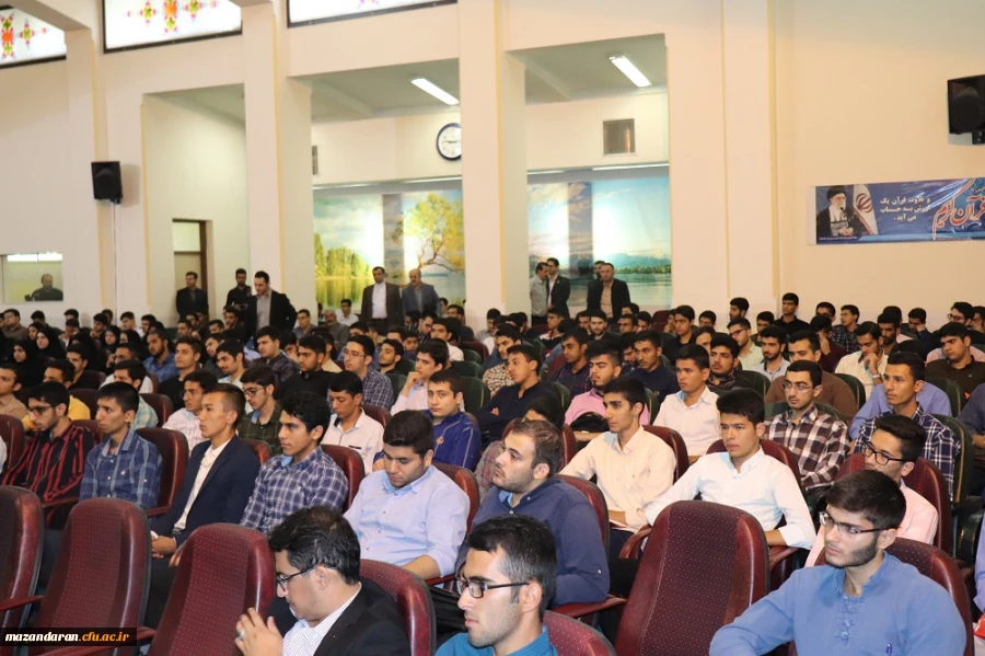 آیین استقبال از نو دانشجومعلمان دانشگاه فرهنگیان مازندران