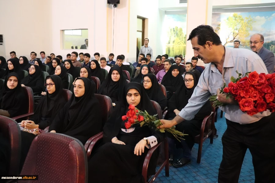 آیین استقبال از نو دانشجومعلمان دانشگاه فرهنگیان مازندران