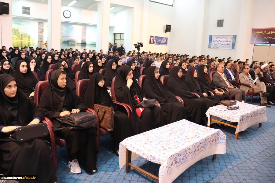 آیین استقبال از نو دانشجومعلمان دانشگاه فرهنگیان مازندران