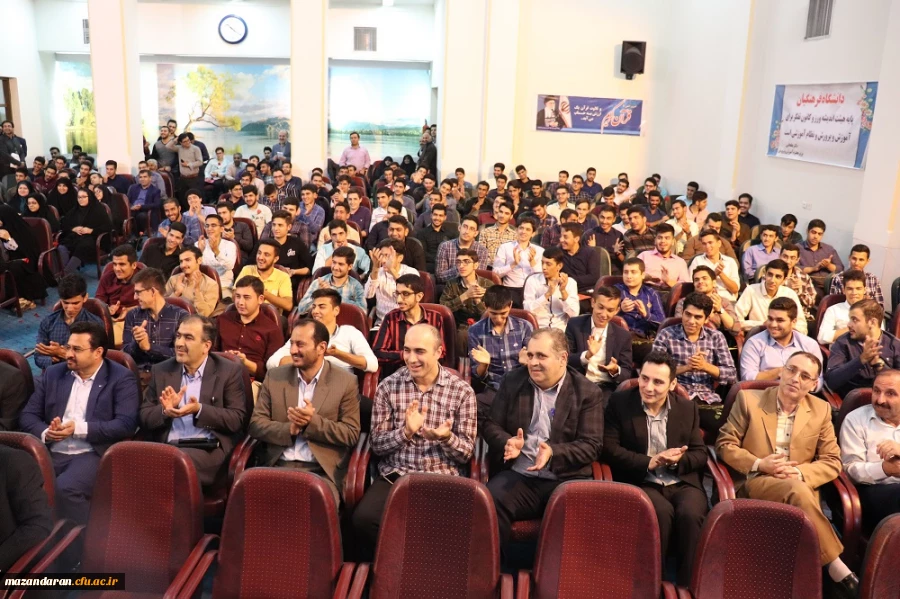 آیین استقبال از نو دانشجومعلمان دانشگاه فرهنگیان مازندران