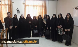 در مرکز آموزش عالی حضرت فاطمه (س) قائمشهر برگزار شد:
جلسه هیواییان و بازدید مسئولین مجله هیوا از کافه کتاب دامون