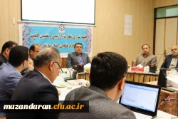 حضور دکتر کسائیان در چهارمین جلسه شورای نظارت و ارزیابی دانشگاه فرهنگیان مازندران