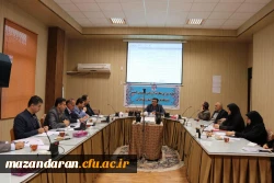 حضور دکتر کسائیان در چهارمین جلسه شورای نظارت و ارزیابی دانشگاه فرهنگیان مازندران