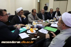 با حضور حجه الاسلام ابراهیمی و دکتر کسائیان برگزار شد:
جلسه هماهنگی و برنامه ریزی مقدمات چهارمین اجلاس سراسری نماز استان مازندران