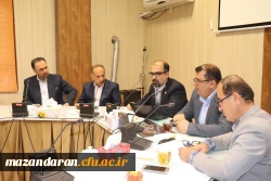 با حضور دکتر عظیمی مدیر کل محترم برنامه ریزی فرهنگی دانشگاه فرهنگیان انجام شد:
نشست صمیمی با مسولان و کارشناسان فرهنگی دانشگاه فرهنگیان مازندران