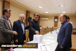 انتخابات مدیران گروه های آموزشی پردیس های دانشگاه فرهنگیان استان مازندران