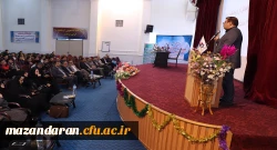 مراسم هفته پژوهش دانشگاه فرهنگیان مازندران