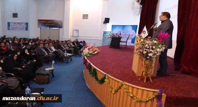 مراسم هفته پژوهش دانشگاه فرهنگیان مازندران