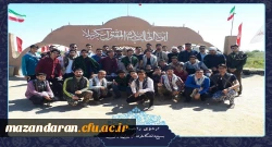 دانشجویان دانشگاه فرهنگیان مازندران به اردوی راهیان نور اعزام شدند