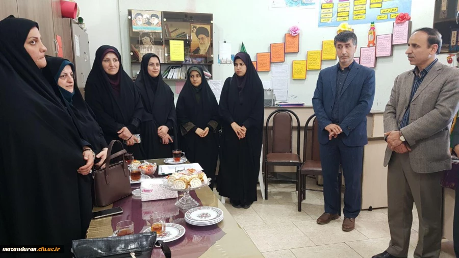 بمناسبت دهه سرآمدی آموزش انجام شد:
بازدید سرپرست دانشگاه فرهنگیان مازندران از مدارس مجری کارورزی استان