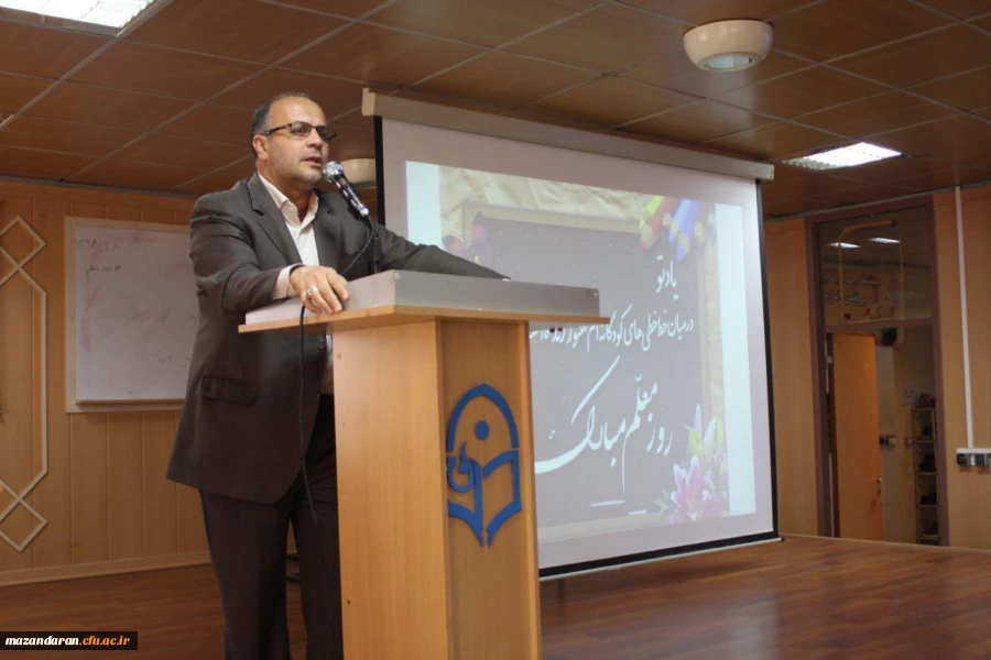 در مرکز آموزش عالی حضرت فاطمه (س) برگزار شد:
جشن روز معلم و هفته سرای دانشجویی با حضور نماینده قائمشهر در مجلس شورای اسلامی