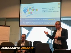 برگ زرینی دیگر بر افتخارات دانشگاه فرهنگیان مازندران افزوده شد:
کسب بورس سی و پنجمین کنفرانس بین المللی آموزش زبان در شهر لیورپول در سال 2019 توسط دکتر سیده راحله رهگشای