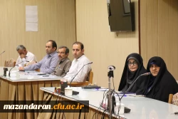 نشست صمیمانه سرپرست دانشگاه فرهنگیان مازندران با همکاران