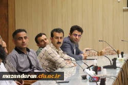 نشست صمیمانه سرپرست دانشگاه فرهنگیان مازندران با همکاران