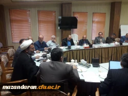 دیدار سرپرست دانشگاه فرهنگیان مازندان با اعضای هیئت علمی