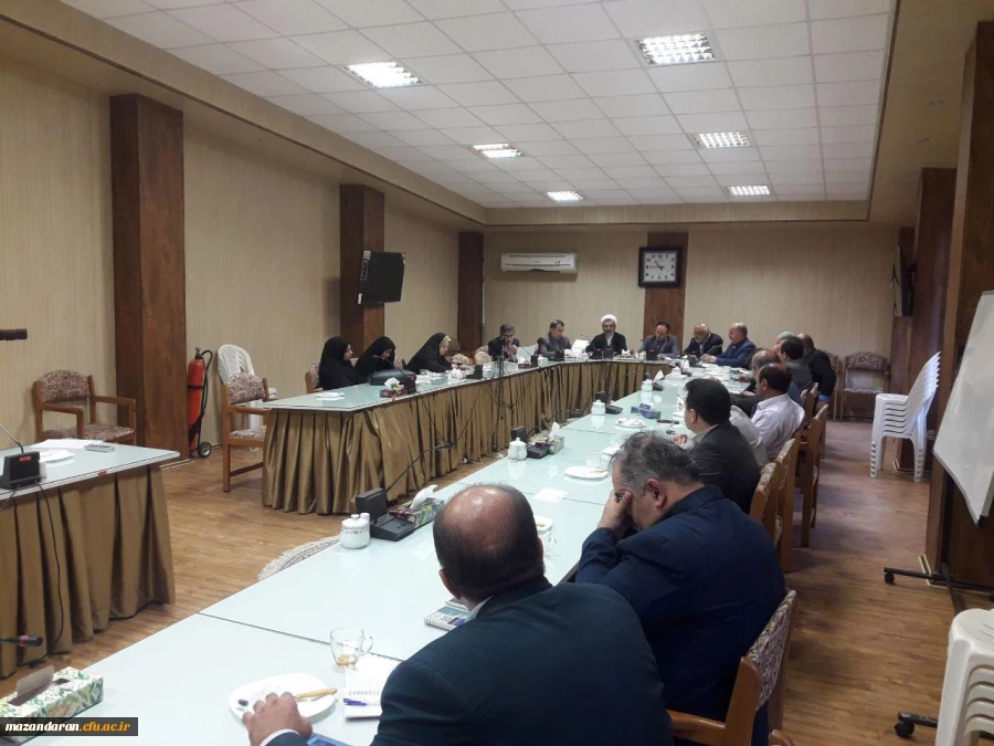 دیدار سرپرست دانشگاه فرهنگیان مازندان با اعضای هیئت علمی
