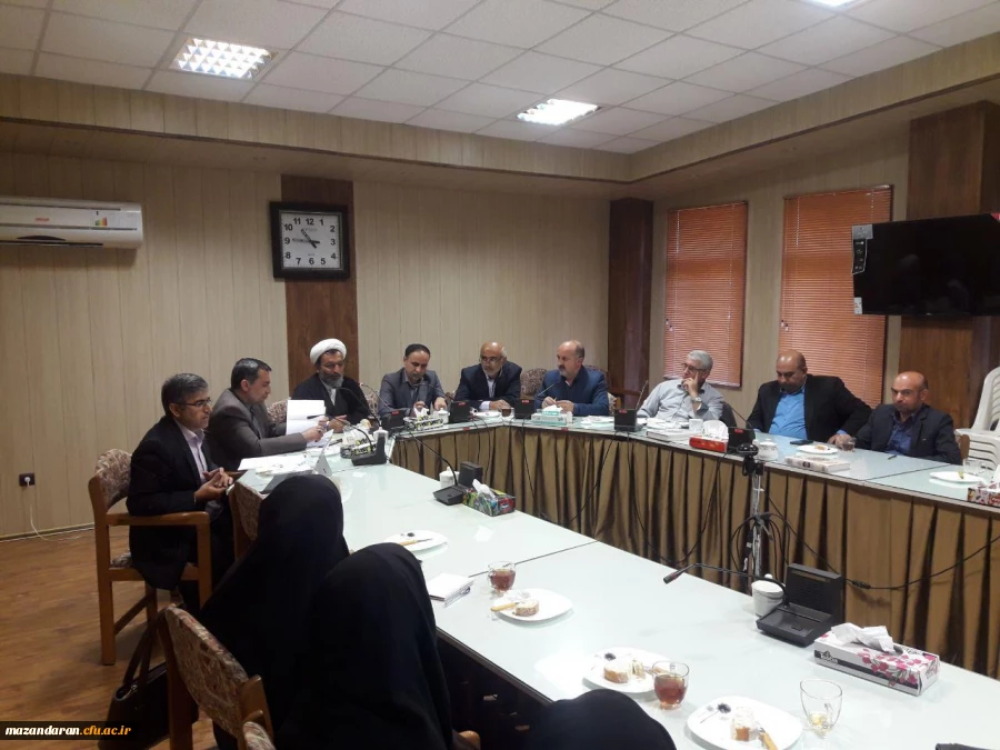 دیدار سرپرست دانشگاه فرهنگیان مازندان با اعضای هیئت علمی