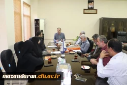 جلسه هم اندیشی گروه معارف اسلامی در دفتر سرپرست دانشگاه فرهنگیان مازندران برگزار شد