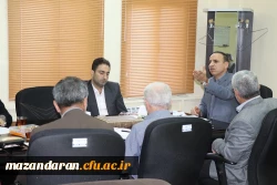 جلسه هم اندیشی گروه معارف اسلامی در دفتر سرپرست دانشگاه فرهنگیان مازندران برگزار شد