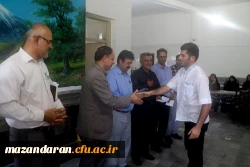 با حضور دکتر اسلامی برگزار شد:
آیین قدردانی از نیروهای زحمتکش آشپزخانه پردیس دکتر شریعتی ساری