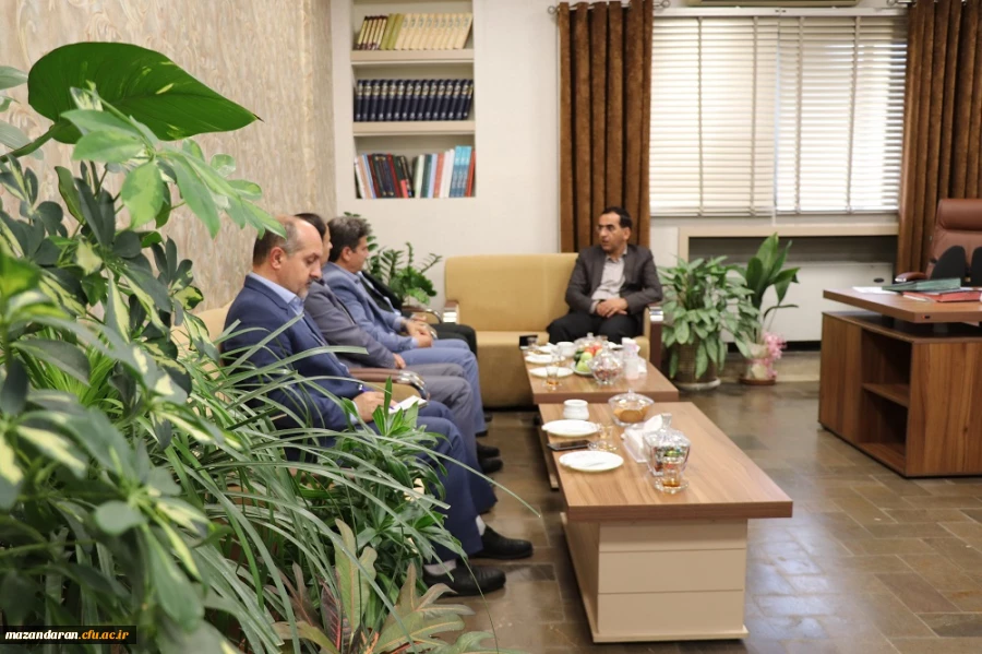 دیدار معاون پژوهش و فناوری دانشگاه فرهنگیان با معاون سیاسی امنیتی استانداری مازندران