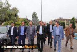 گزارش سفر یک روزه دکتر طاهری نیا به استان مازندران، تیرماه 98