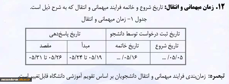 معاون دانشجویی دانشگاه خبر داد:
شیوه نامه میهمانی و انتقال دانشجویان ابلاغ شد.