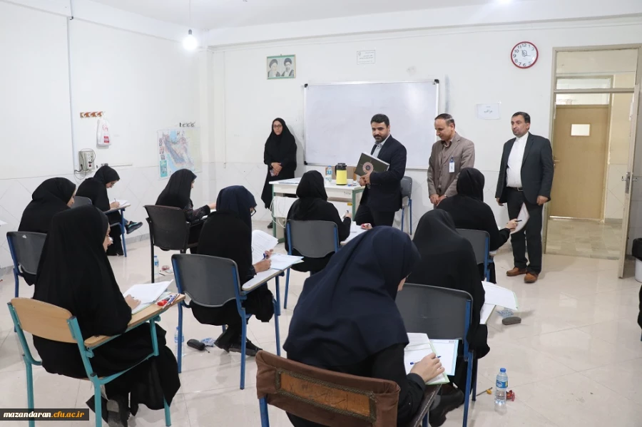 برگزاری آزمون جامع دانشگاه فرهنگیان استان مازندران با شرکت 205 مهارت آموز 7