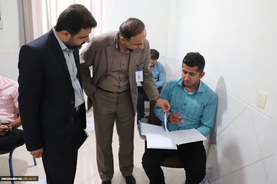 برگزاری آزمون جامع دانشگاه فرهنگیان استان مازندران با شرکت 205 مهارت آموز 9