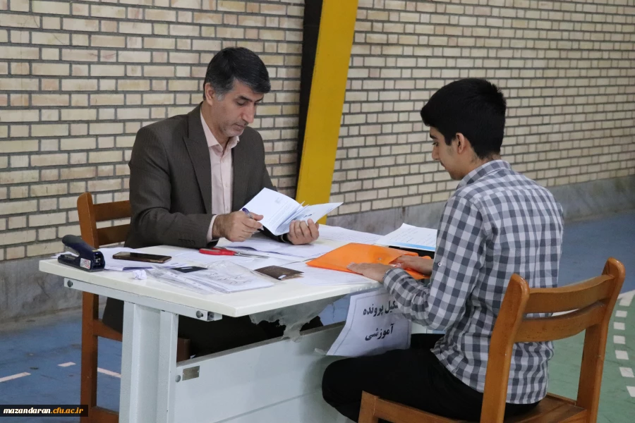 اولین روز ثبت نام دانشجویان جدیدالورود دانشگاه فرهنگیان مازندران در سال 1398