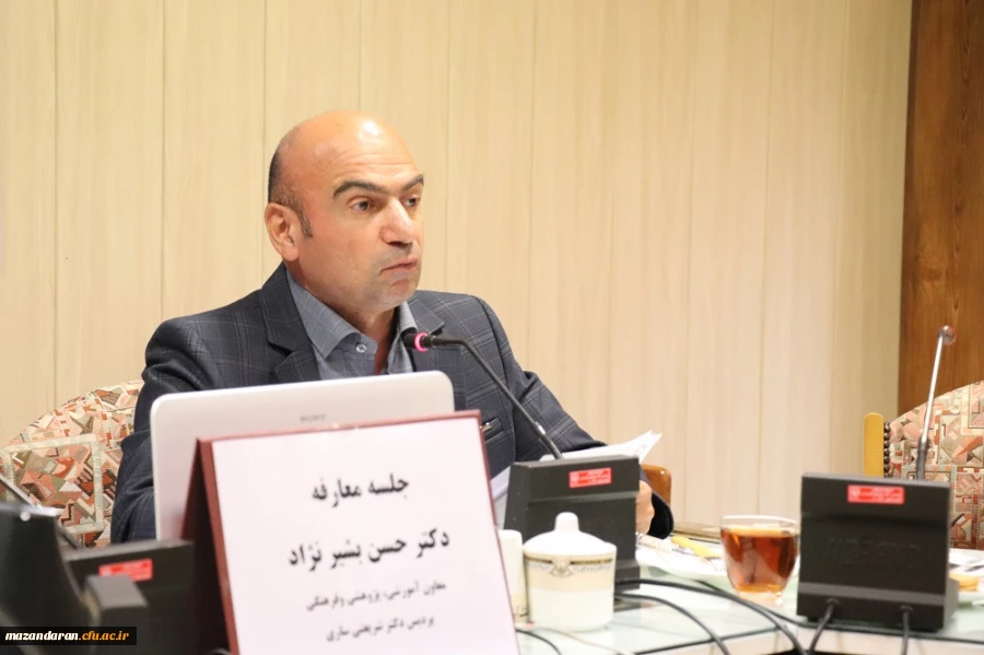 مراسم معارفه معاونت جدید آموزشی